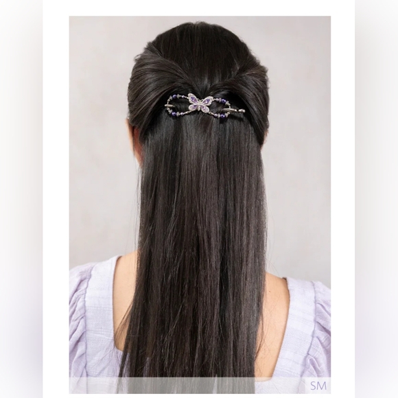 Lillarose silver and bronze flexi clip. Size Small. - Picture 5 of 5